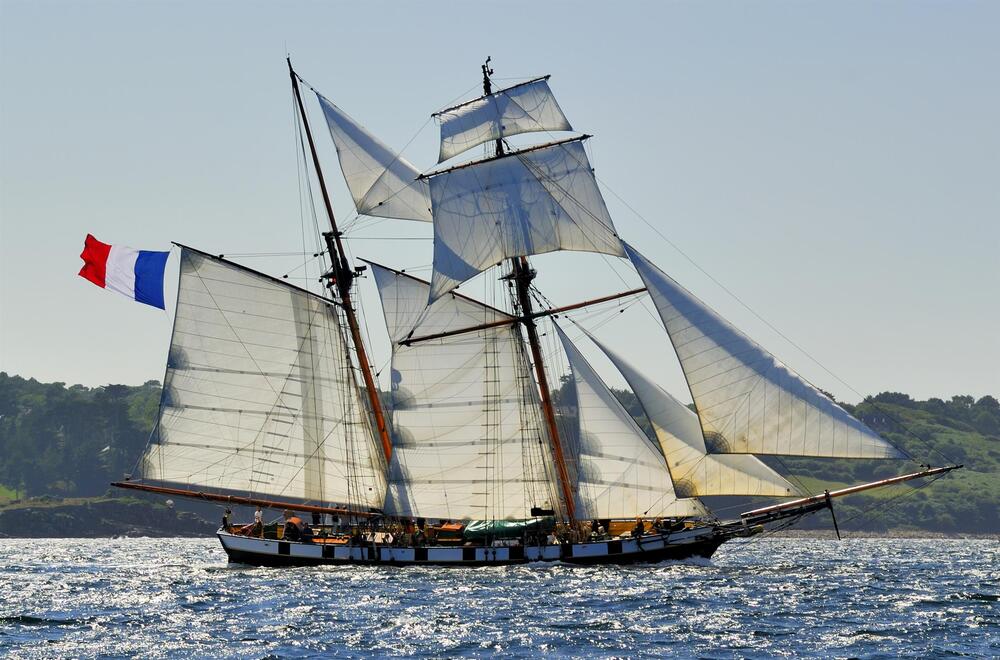 Camping Brest Goulet A sea trip on board the Recouvrance